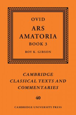 Βιβλίο Ovid: Ars Amatoria, Book III OvidRoy K. Gibson