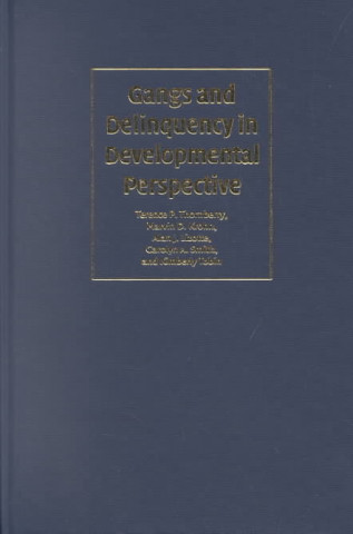 Carte Gangs and Delinquency in Developmental Perspective Terence P. ThornberryMarvin D. KrohnAlan J. LizotteCarolyn A. Smith