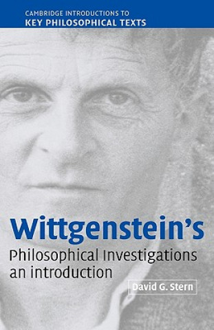Könyv Wittgenstein's Philosophical Investigations David G. Stern