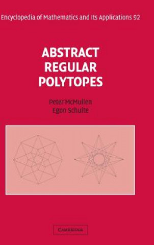 Книга Abstract Regular Polytopes Peter McMullenEgon Schulte