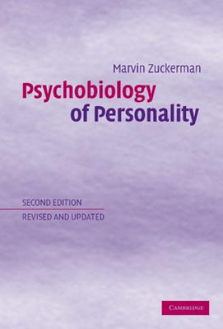 Książka Psychobiology of Personality Marvin Zuckerman