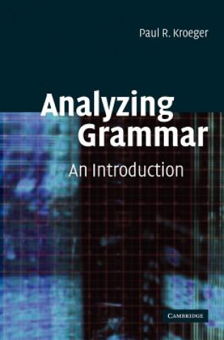 Book Analyzing Grammar Paul R. Kroeger