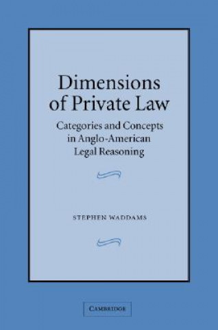 Книга Dimensions of Private Law Stephen Waddams