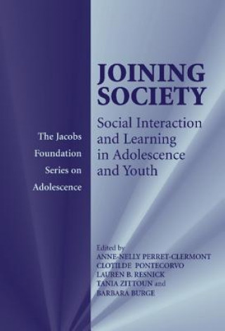 Buch Joining Society Anne-Nelly Perret-ClermontClotilde PontecorvoLauren B. ResnickTania Zittoun