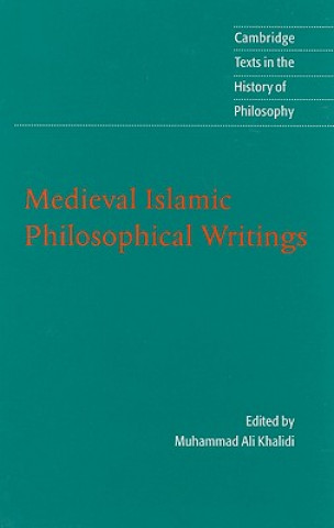 Carte Medieval Islamic Philosophical Writings Muhammad Ali Khalidi