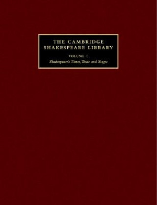 Libro Cambridge Shakespeare Library 3 Volume Hardback Set Catherine Alexander