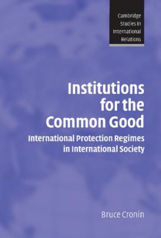 Kniha Institutions for the Common Good Bruce Cronin