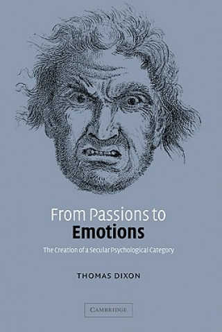 Kniha From Passions to Emotions Thomas Dixon