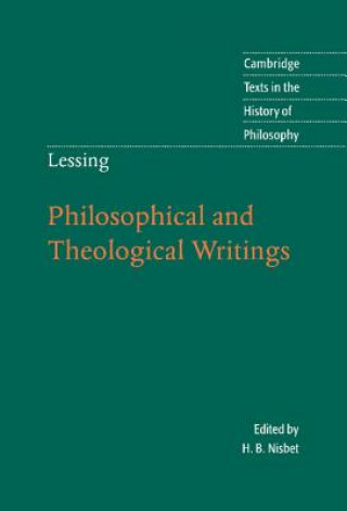 Knjiga Lessing: Philosophical and Theological Writings Gotthold Ephraim LessingH. B. Nisbet