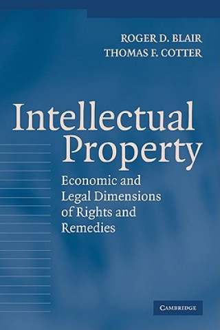 Knjiga Intellectual Property Roger D. BlairThomas F. Cotter