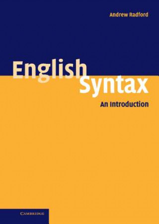Carte English Syntax Andrew Radford
