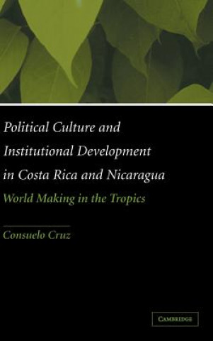 Książka Political Culture and Institutional Development in Costa Rica and Nicaragua Consuelo Cruz