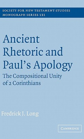 Book Ancient Rhetoric and Paul's Apology Fredrick J. Long