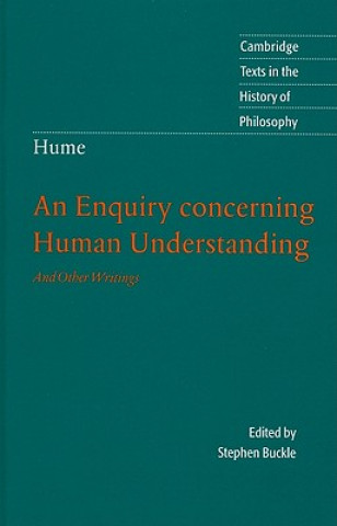 Kniha Hume: An Enquiry Concerning Human Understanding Stephen Buckle