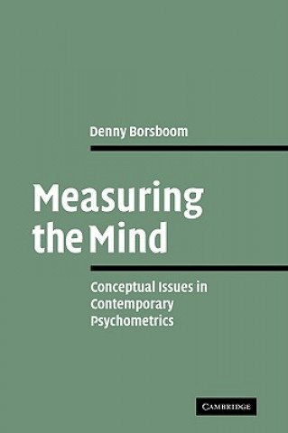 Carte Measuring the Mind Denny Borsboom