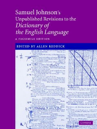 Book Samuel Johnson's Unpublished Revisions to the Dictionary of the English Language Samuel JohnsonAllen Reddick