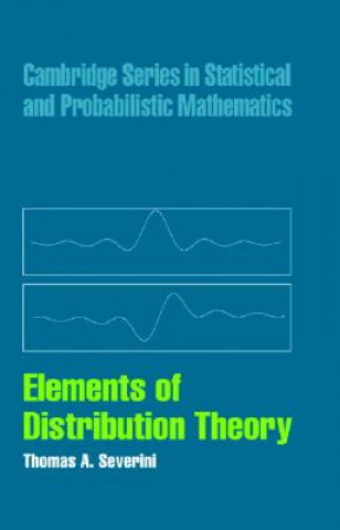 Könyv Elements of Distribution Theory Thomas A. Severini