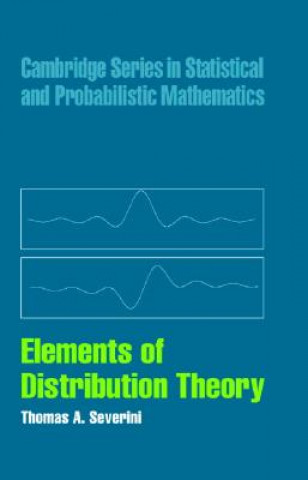 Livre Elements of Distribution Theory Thomas A. Severini