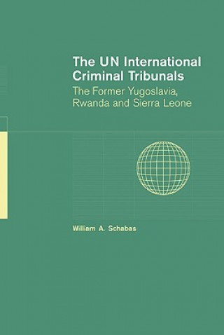 Книга UN International Criminal Tribunals William A. Schabas