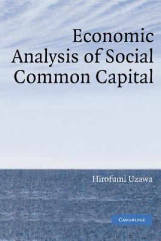 Kniha Economic Analysis of Social Common Capital Uzawa