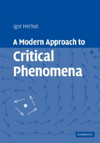 Könyv Modern Approach to Critical Phenomena Igor Herbut