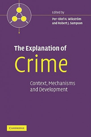 Libro Explanation of Crime Per-Olof H. WikströmRobert J. Sampson