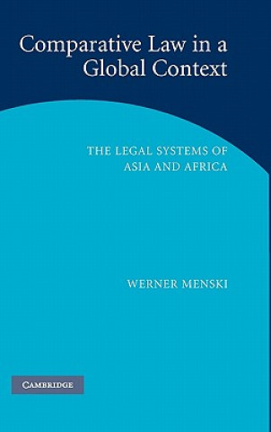 Książka Comparative Law in a Global Context Werner F. Menski