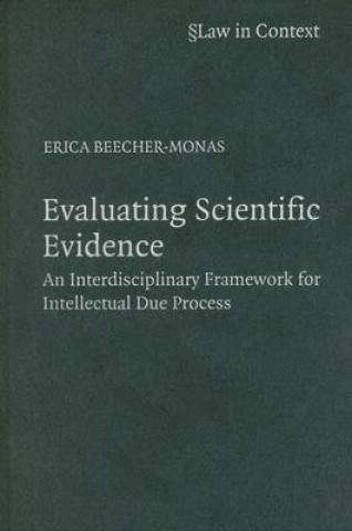 Kniha Evaluating Scientific Evidence Erica Beecher-Monas