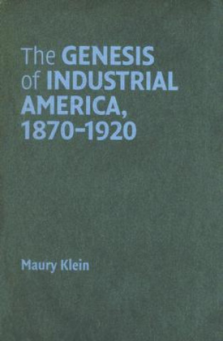 Kniha Genesis of Industrial America, 1870-1920 Maury Klein