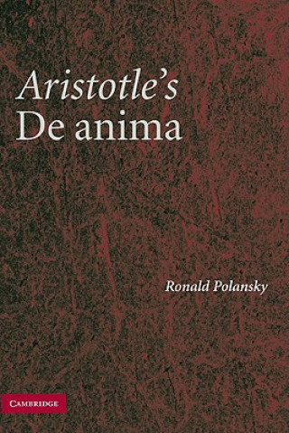 Livre Aristotle's De Anima Ronald Polansky