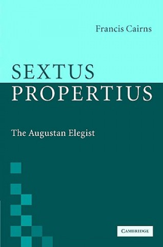 Book Sextus Propertius Francis Cairns