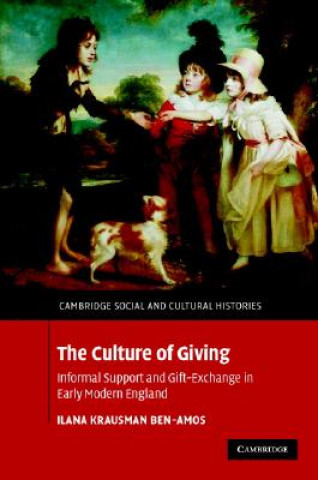 Buch Culture of Giving Ilana Krausman Ben-Amos