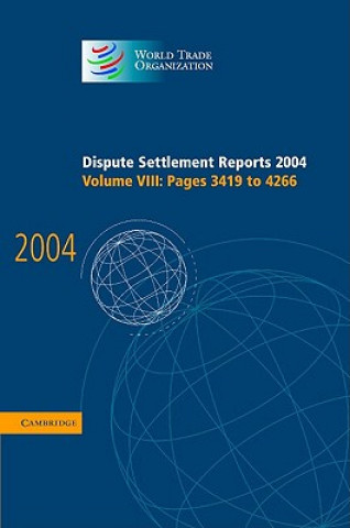 Book Dispute Settlement Reports 2004 World Trade Organization