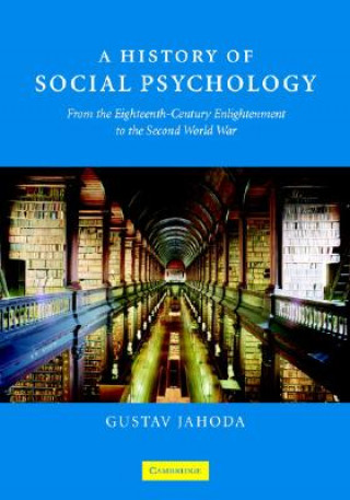 Book History of Social Psychology Gustav Jahoda