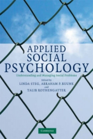 Книга Applied Social Psychology Linda StegAbraham P. BuunkTalib Rothengatter