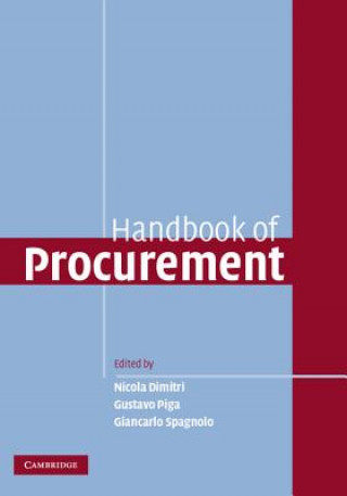 Carte Handbook of Procurement Nicola DimitriGustavo PigaGiancarlo Spagnolo