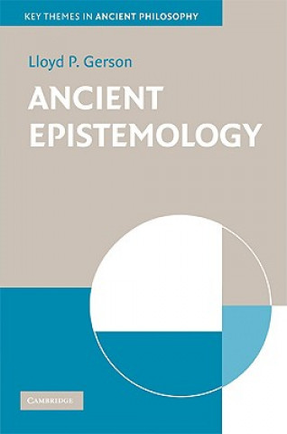 Book Ancient Epistemology Lloyd P. Gerson
