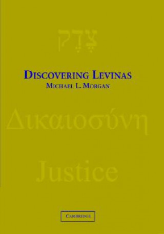 Libro Discovering Levinas Michael L. Morgan