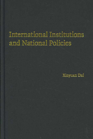 Knjiga International Institutions and National Policies Xinyuan Dai