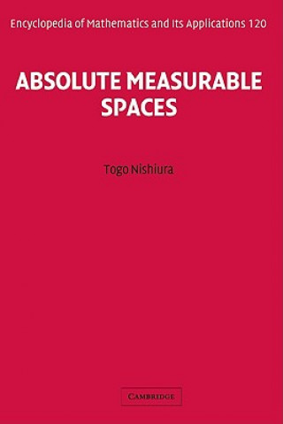 Carte Absolute Measurable Spaces Togo Nishiura