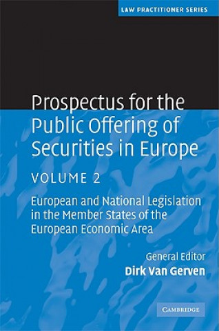 Carte Prospectus for the Public Offering of Securities in Europe Dirk Van Gerven