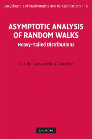 Könyv Asymptotic Analysis of Random Walks A. A. BorovkovK. A. Borovkov