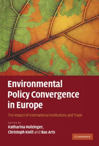 Carte Environmental Policy Convergence in Europe Katharina HolzingerChristoph KnillBas Arts