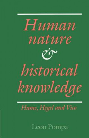 Kniha Human Nature and Historical Knowledge Leon Pompa