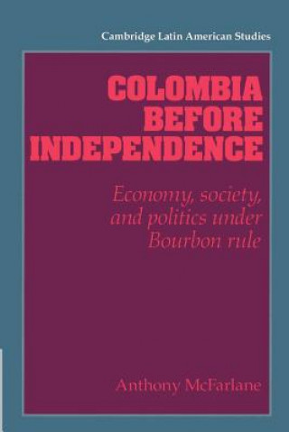 Carte Colombia before Independence Anthony McFarlane
