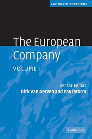 Book European Company 2 Volume Hardback Set Dirk Van GervenPaul M. Storm