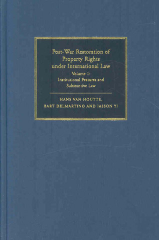 Kniha Post-War Restoration of Property Rights Under International Law 2 Volume Hardback Set: Volume Hans Van HoutteHans DasBart DelmartinoIasson Yi