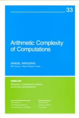 Könyv Arithmetic Complexity of Computations Shmuel Winograd