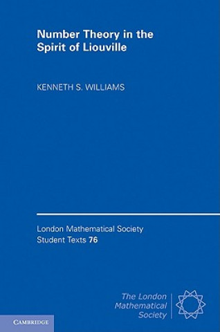 Carte Number Theory in the Spirit of Liouville Kenneth S. Williams