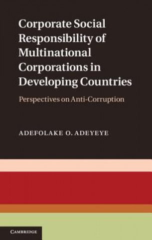 Buch Corporate Social Responsibility of Multinational Corporations in Developing Countries Adefolake O. Adeyeye